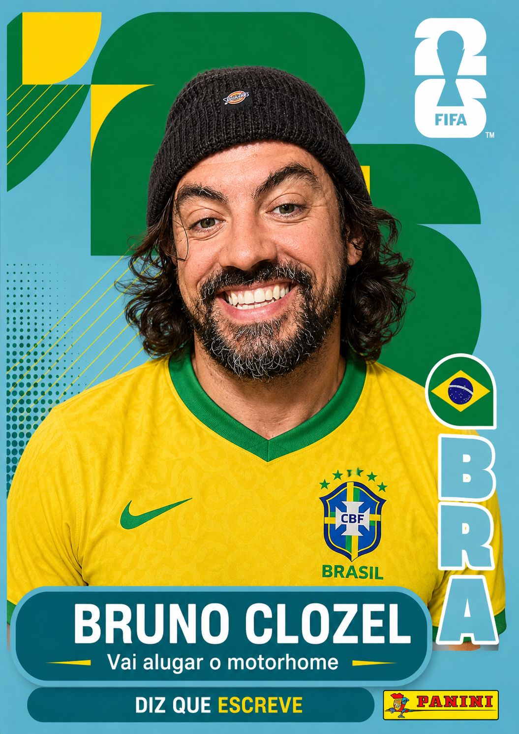 Figurinha de Bruno Clozel